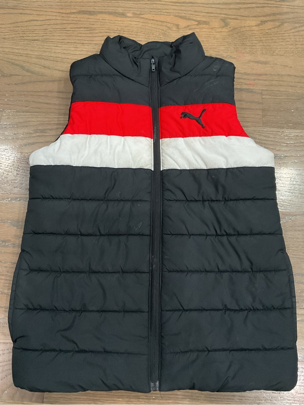 PUMA Boys Puffer Vest Size M (10/12) Like New